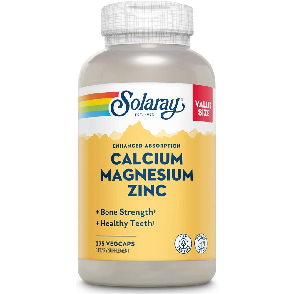 Suplemento Calcio, magnesio, zinc de Alta absorción