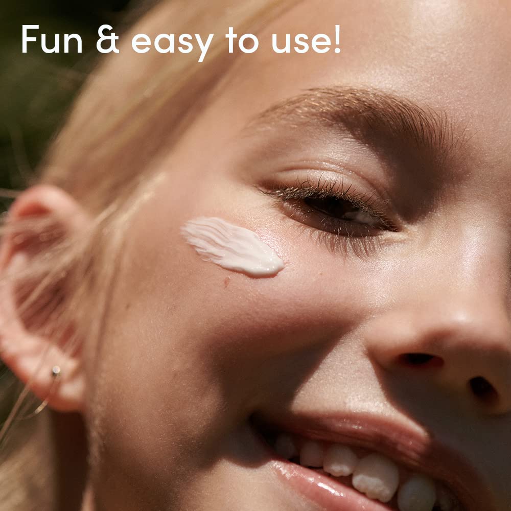 Crema facial natural y a base de plantas para niños | Loción hidratante limpio y no tóxico | Cuidado de la piel multivitamínico