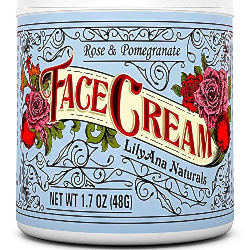 Crema Facial humectante 1.7 oz Cuidado natural de la piel