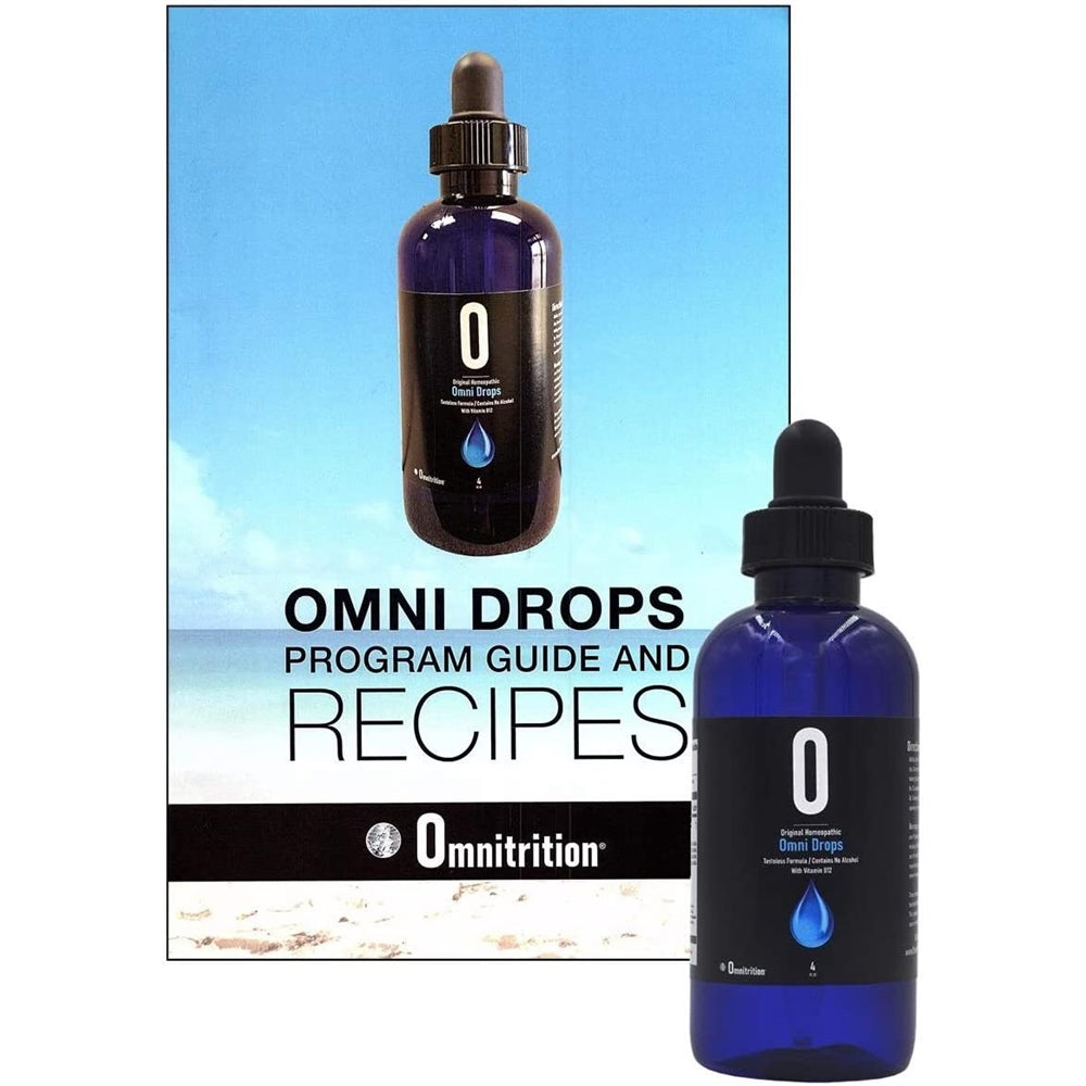 Omni Drop Program Bundle *GET Started Pack* (Incluye: Omni Drops w/Program Guide, Omni IV w/Glucosamine, OmniTrim Nite Lite)