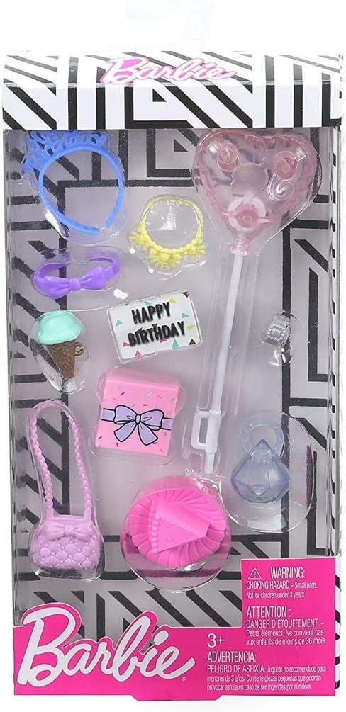 Accesorios Fiesta de Barbie Pack de Moda GHX36