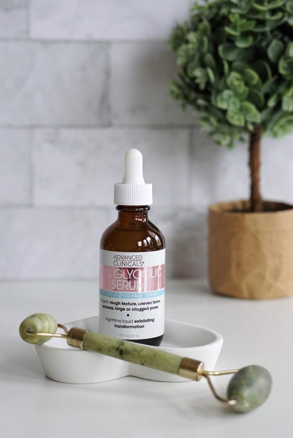 Advanced Clinicals Suero de cáscara glicólica tratamiento