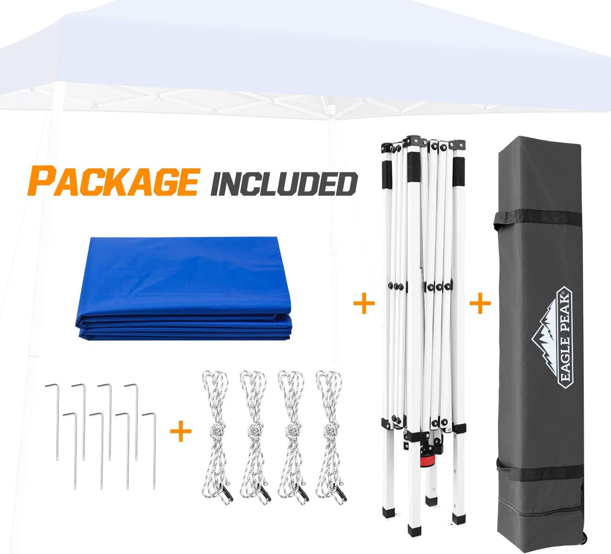 Tienda Plegable EAGLE PEAK 10x10 Fácil Instalación Playa