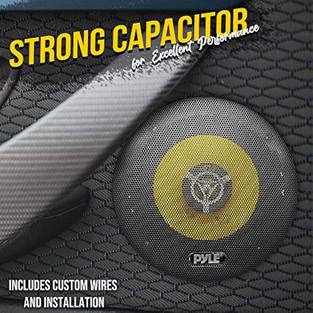 Parlantes  para coche 2 vías  PYLE PLG6.2