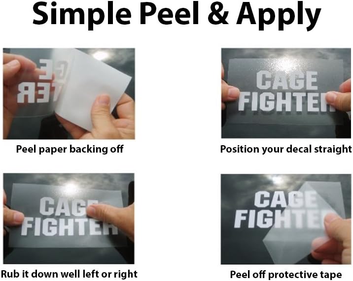 Aampco Decals Cuchilla de Afeitar Vinyl 8 pulgadas