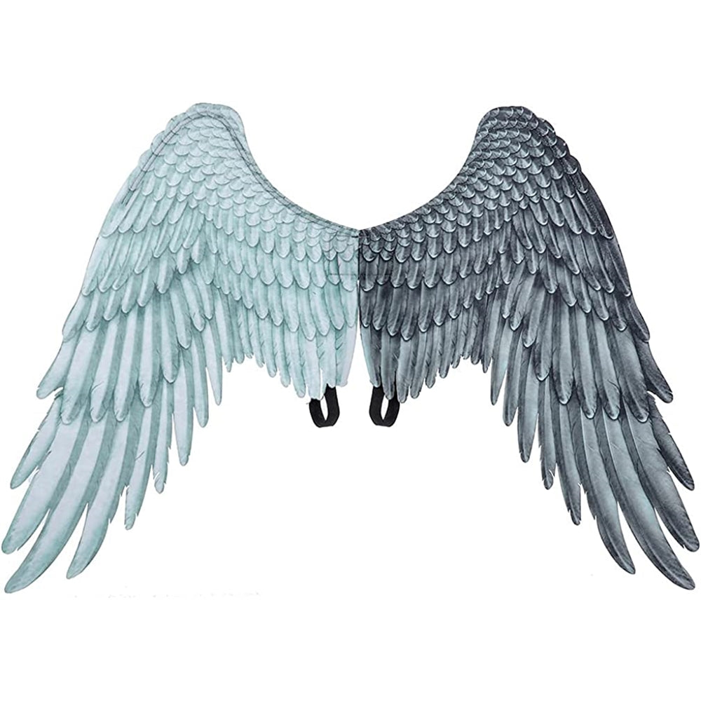 Disfraces de alas de ángel 3D con correas talla única
