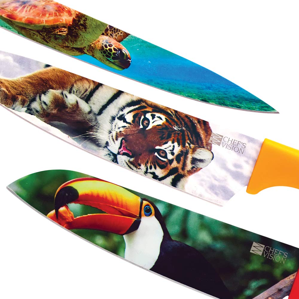 Juego de cuchillos de cocina en caja de regalo