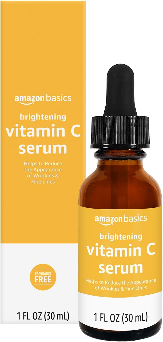 Suero iluminador de vitamina C Amazon Basics