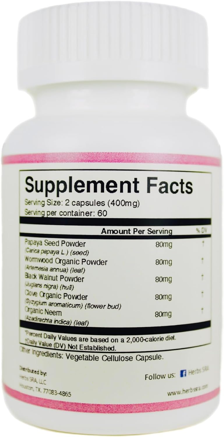 Suplemento para la salud digestiva con semillas de papaya