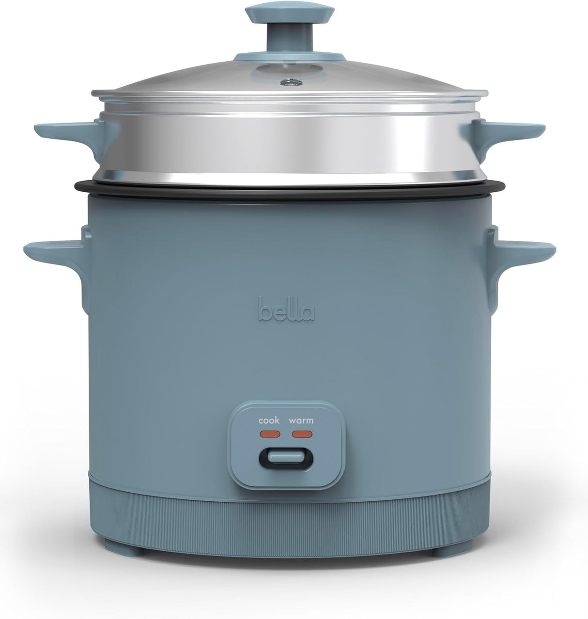 Arrocera Bella de 16 Tazas, Cesta Vaporera, 400W, Modelo Surf