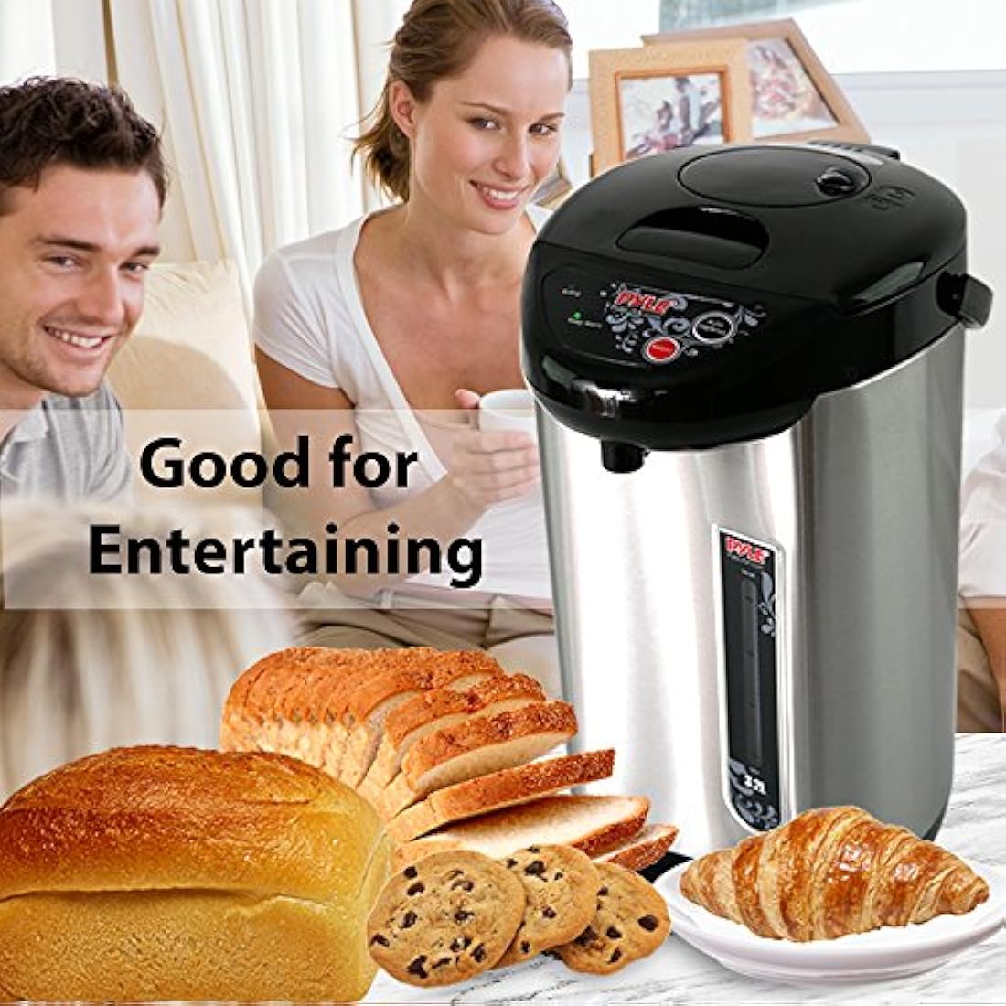 Hervidor eléctrico de agua caliente NUTRICHEF PKWK43