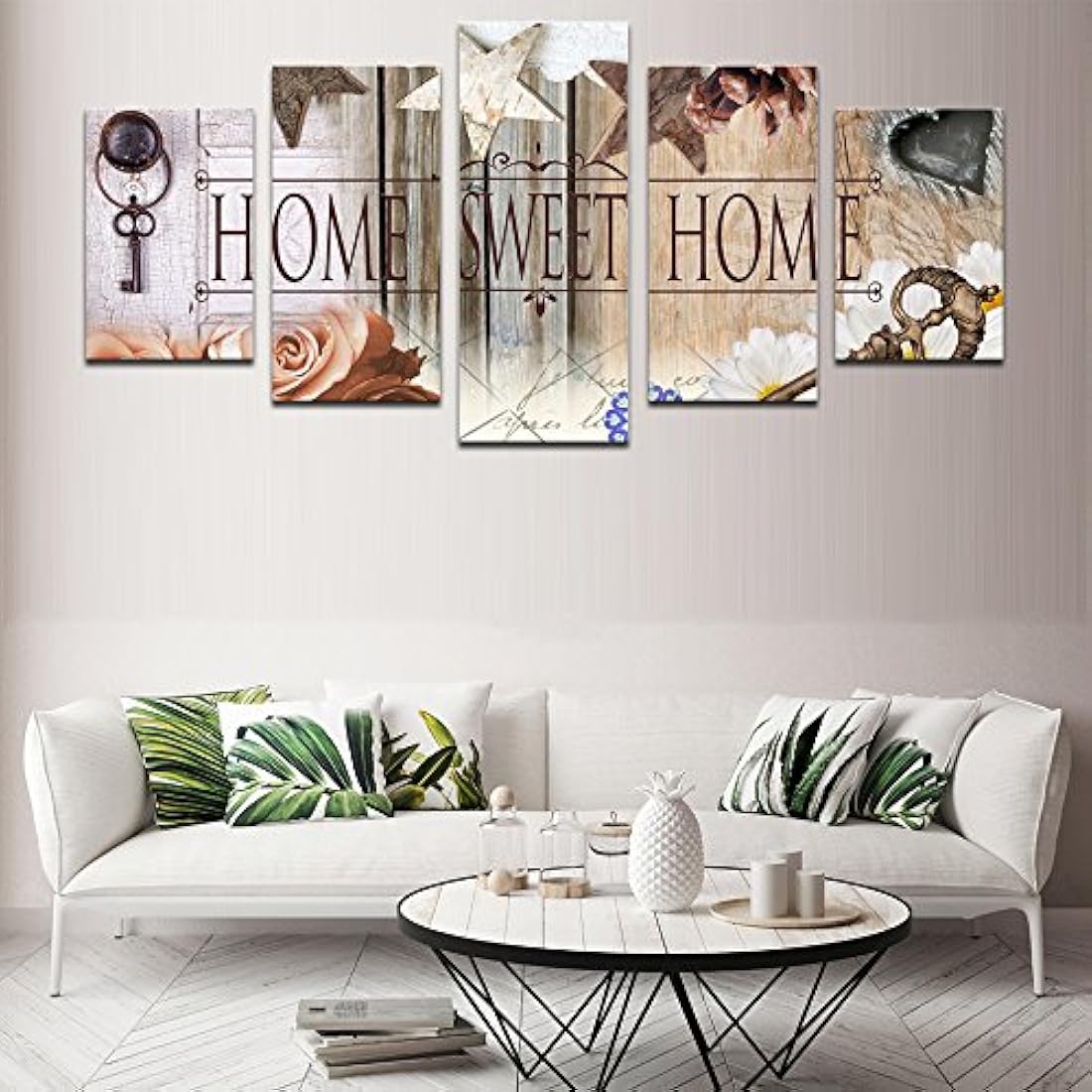 AWLXPHY - Lienzo decorativo para el hogar, 5 paneles