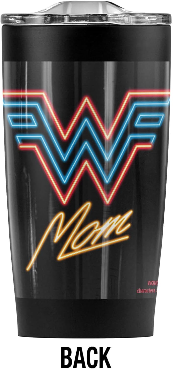 Taza de Viaje Wonder Woman 1984, Acero Inoxidable, 20 oz
