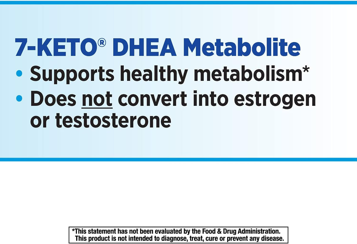 Suplemento 7-KETO, Nature's Way, 25mg, 60 cápsulas