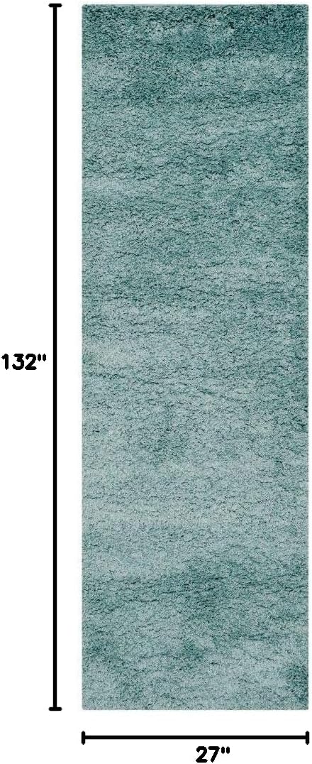 Alfombra Runner Shag, No Suelta Pelusa, Fácil Cuidado, SG151-6060