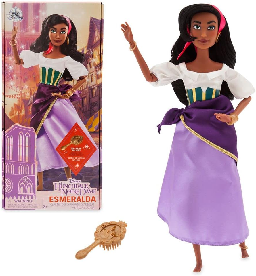 Muñeca Clásica Esmeralda de Disney Store, 11 Pulgadas, Posable