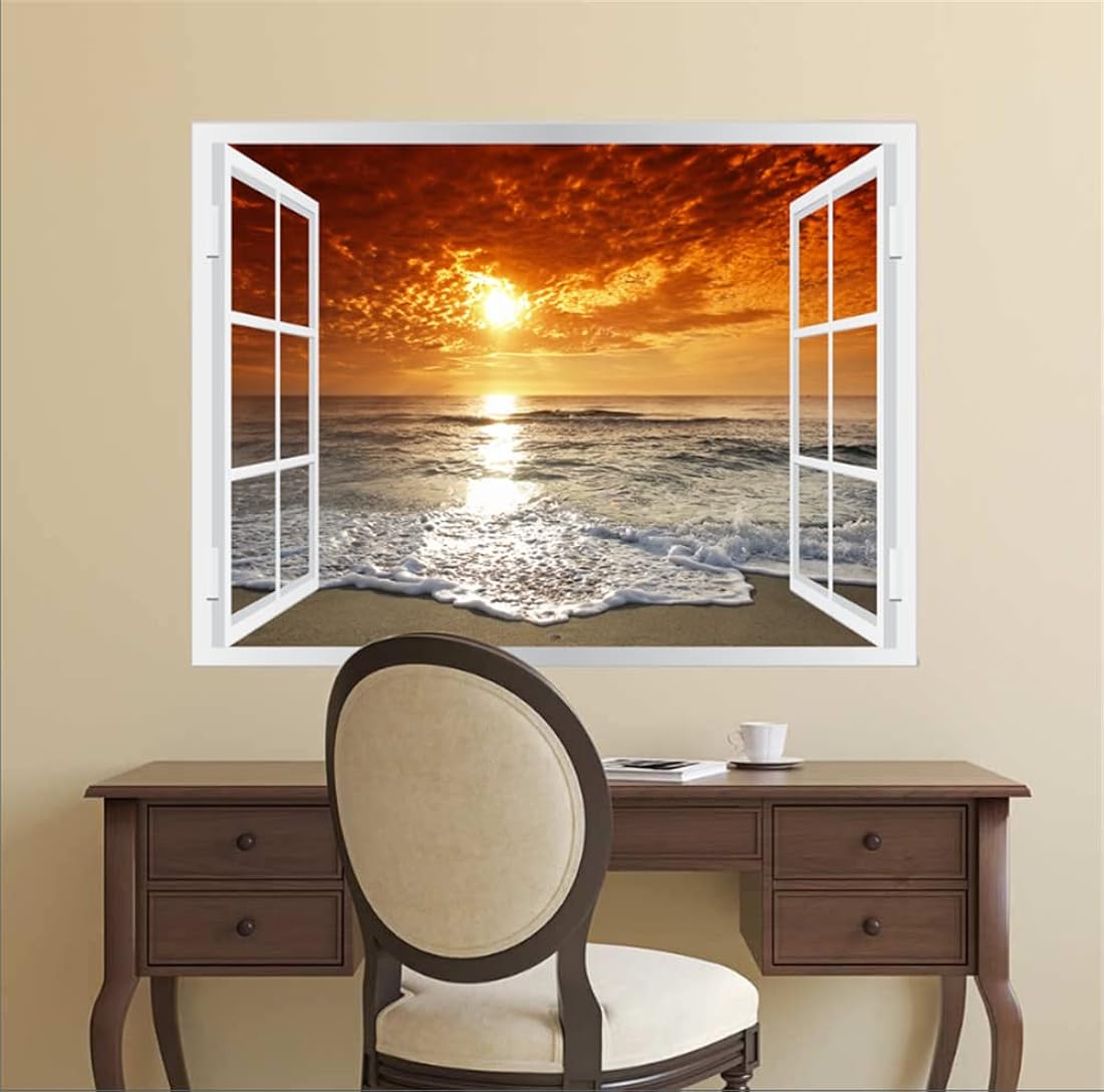 THNWSY Adhesivo autoadhesivo para pared, romántico