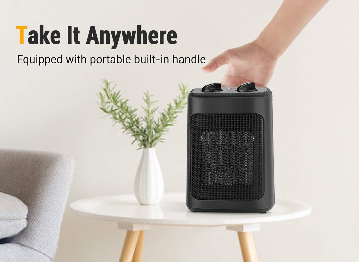 Calentador de espacio, calentadores eléctricos de 1500 W