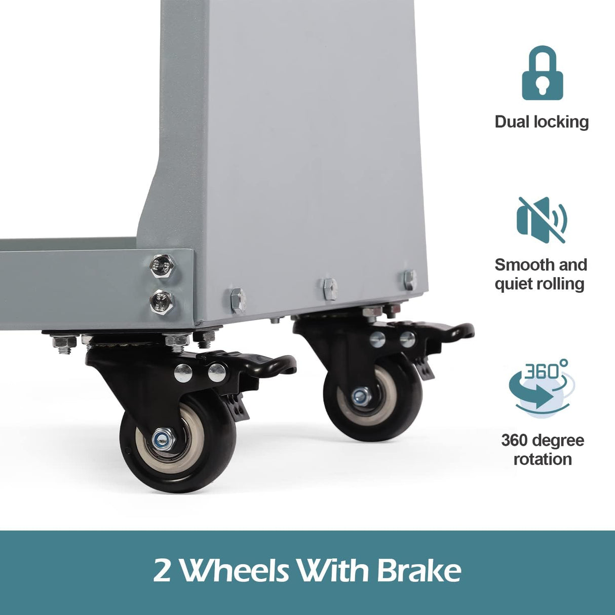 Carro de Almacenamiento de Cable uyoyous, 300lbs, 6 Varillas