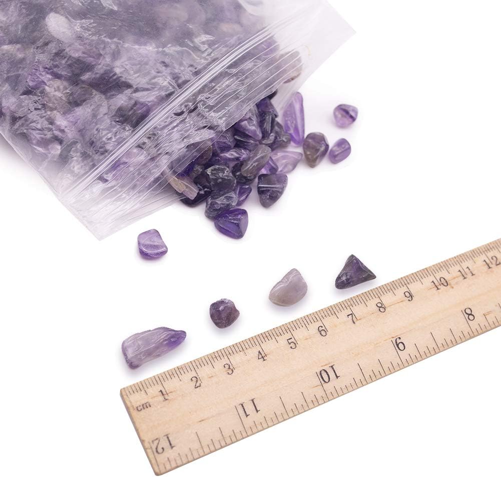 Piedras rodantes de amatista natural, piedra de amatista