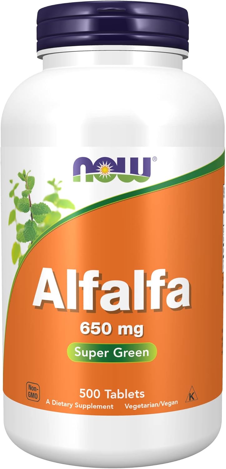 Suplementos Alfalfa fuente de vitamina K Superalimentos