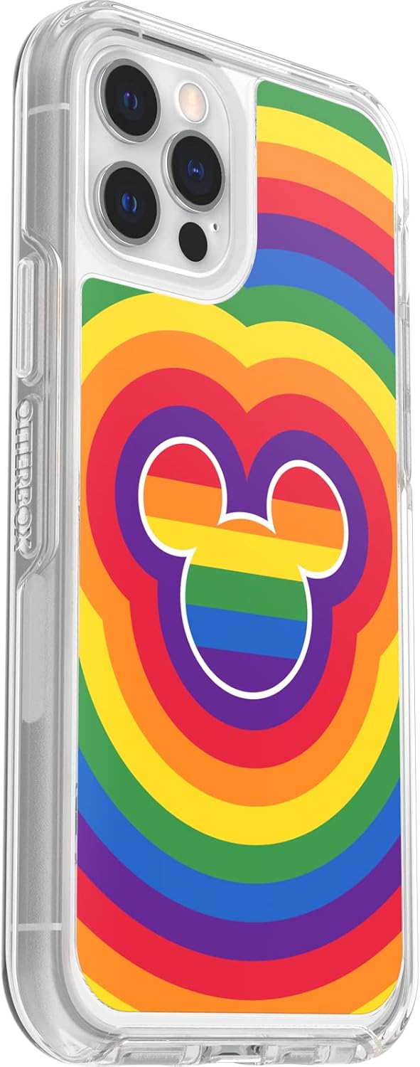 OtterBox Amazon Exclusive SYMMETRY SERIES - Funda para iPhone 12/12 Pro - DISNEY PRIDE
