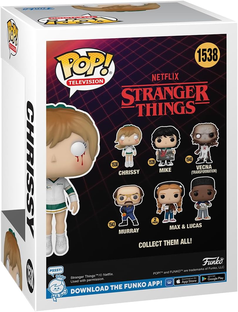 Funko Pop! TV: Stranger Things - Chrissy Flotante (Sangrienta)