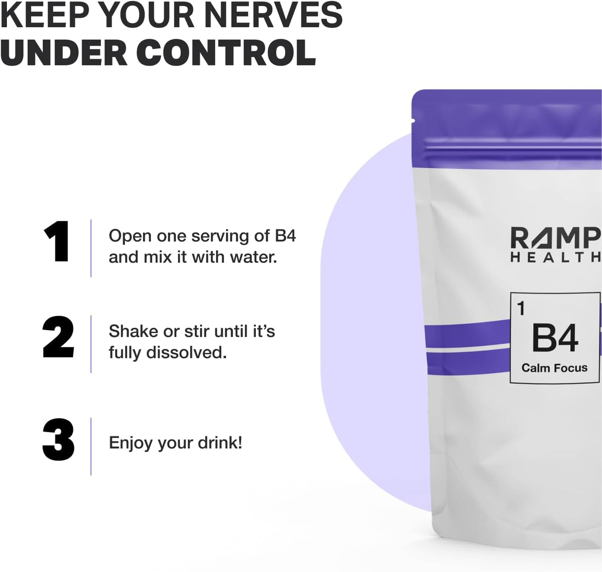 Suplemento B4 Calm Focus - Memoria y Enfoque - 20 Contenido