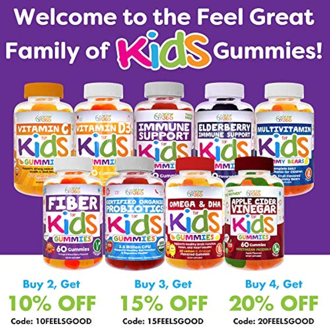 Vitaminas de gomitas con omega para niños: Omega 3-6-9 DHA