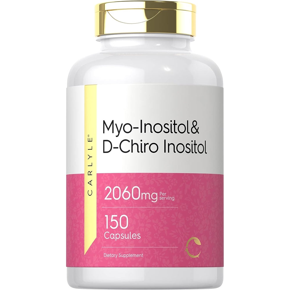 Suplemento Mio-inositol y D-Chiro Inositol 2060mg 150 cáp