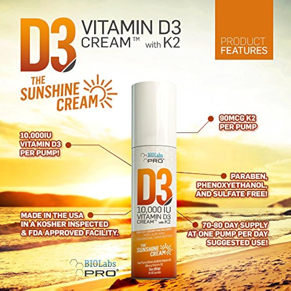 Vitamina D Crema Vitamina K2