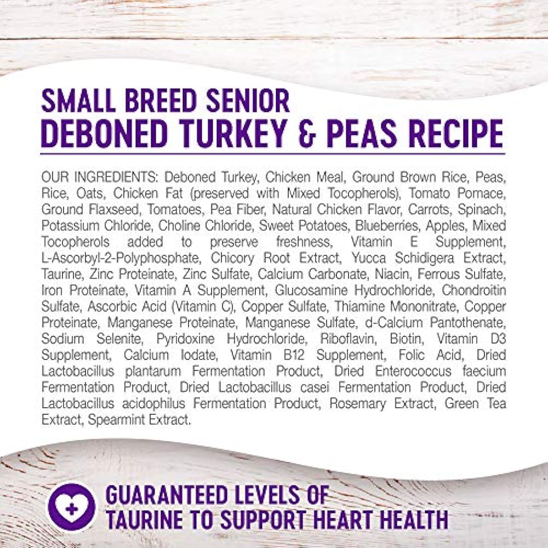 Alimento seco natural para perro