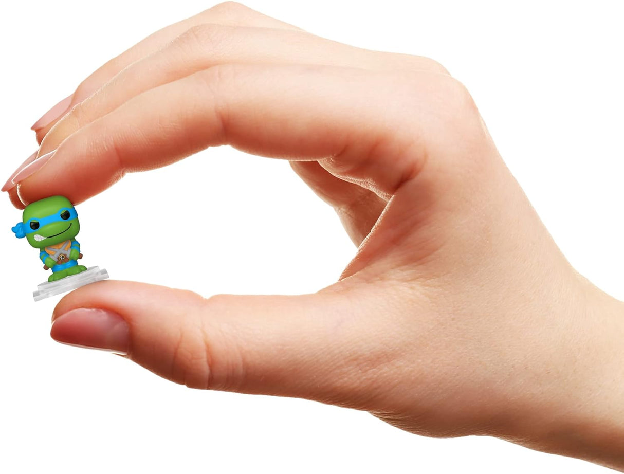 Funko Bitty Pop! TMNT 4-Pack: Leonardo, Michelangelo, April, Chase