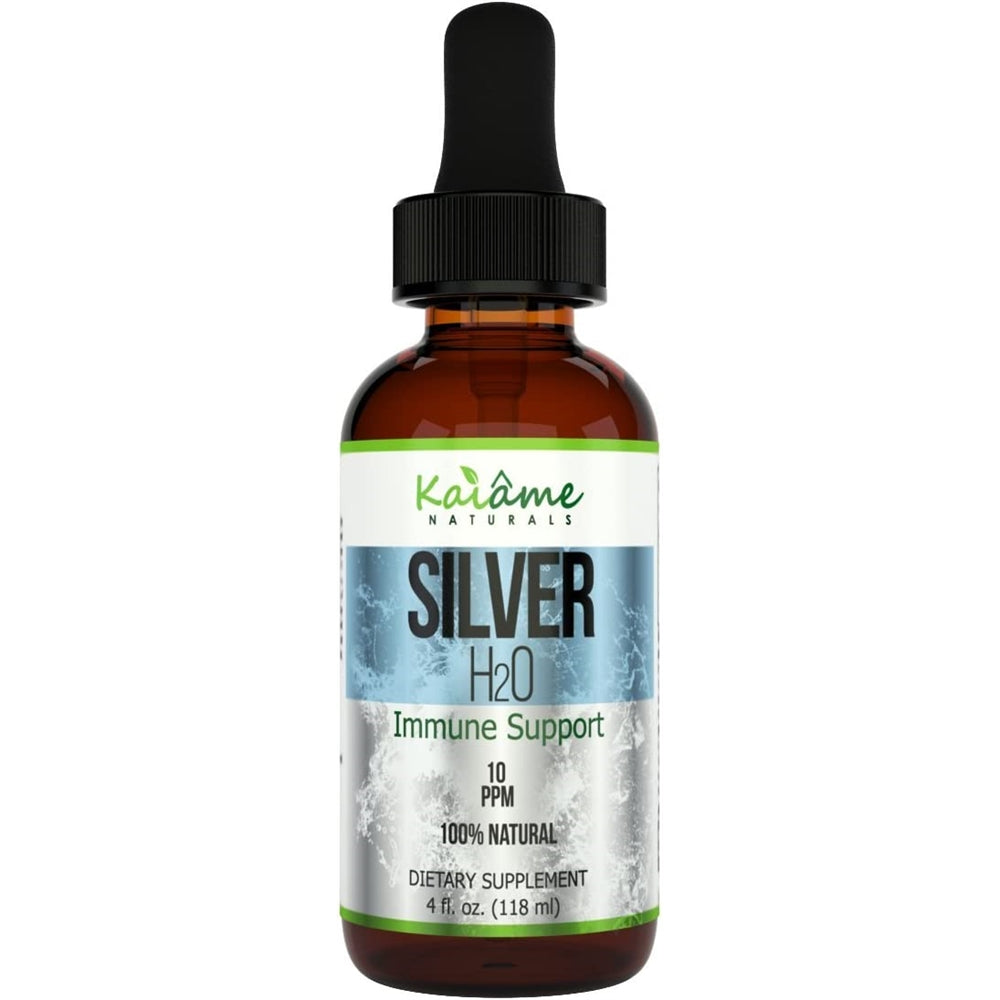 Solución de plata coloidal, 10 PPM de 4 onzas