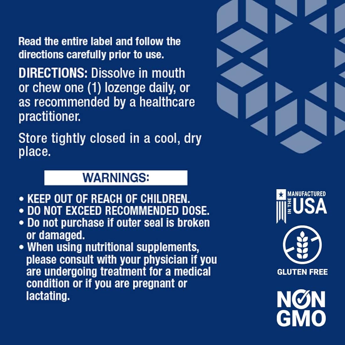 Suplemento Vitamina B12 metilcobalamina 1 mg salud cerebral