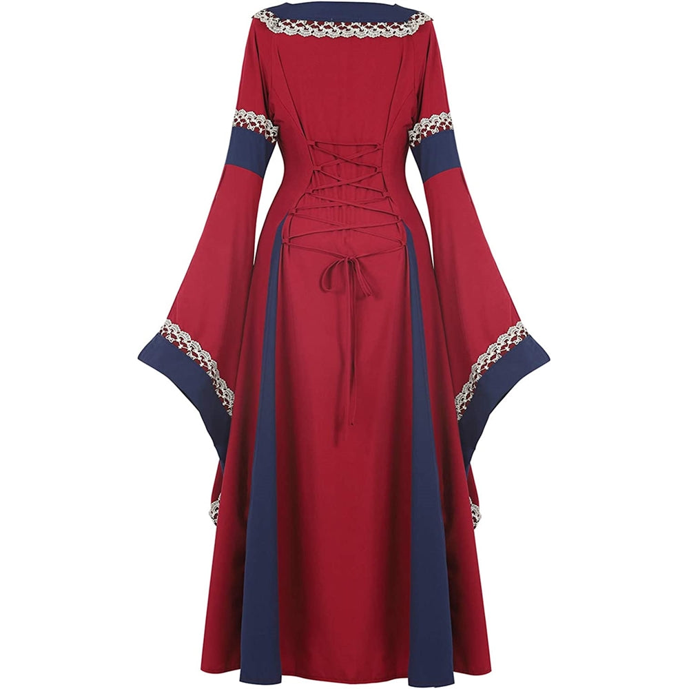 Disfraces Vestido medieval irlandés para mujer talla 3XL