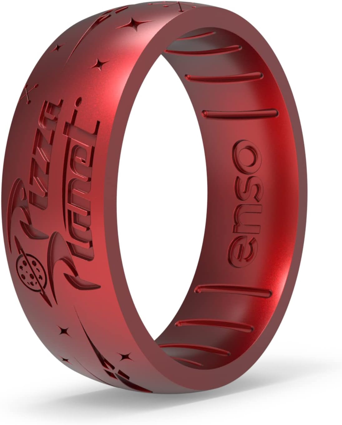 Anillos de Silicona Clásicos Grabados Diseño Cómodo y Flexible