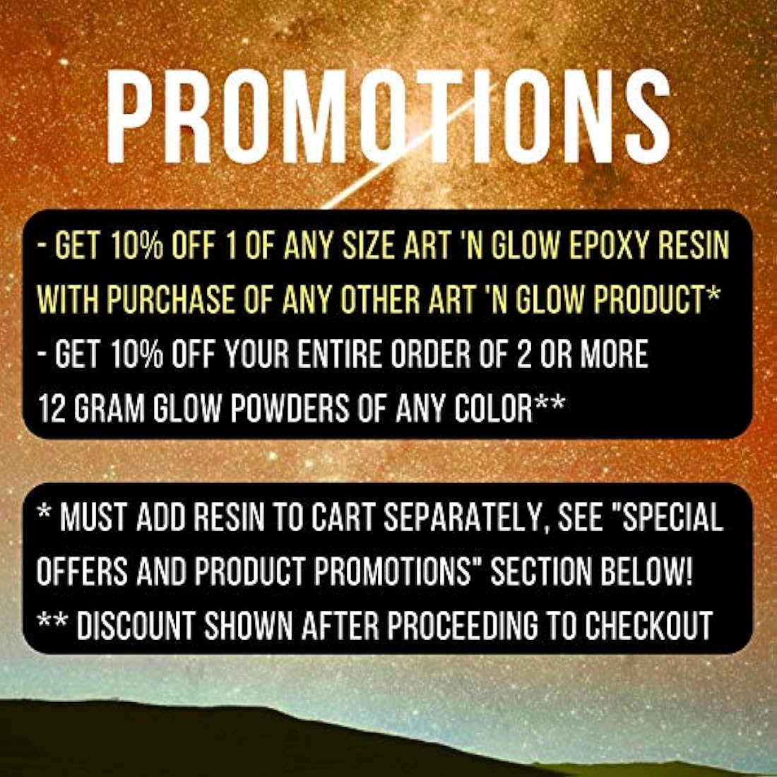 Pigmento en polvo que brilla en la oscuridad, 0,4 oz. Colores neutrales y fluorescentes.