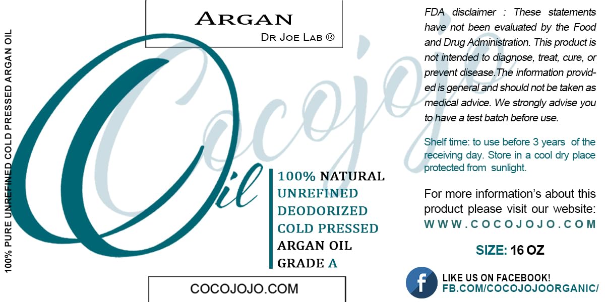 Aceite de Argán Virgen Sin Refinar Prensado en Frío para Cuerpo