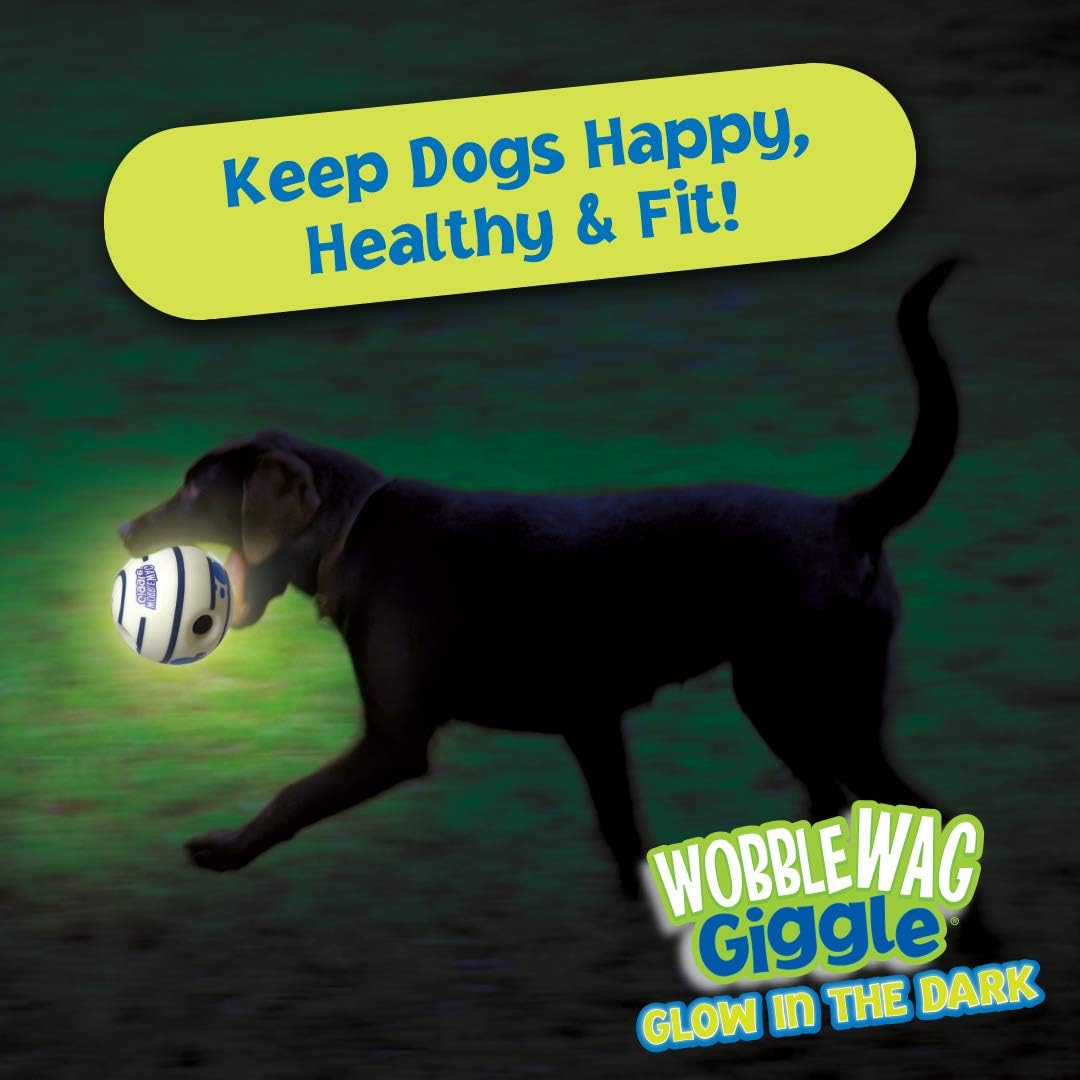 Pelota Interactiva para Perros - Wobble Wag Giggle Ball