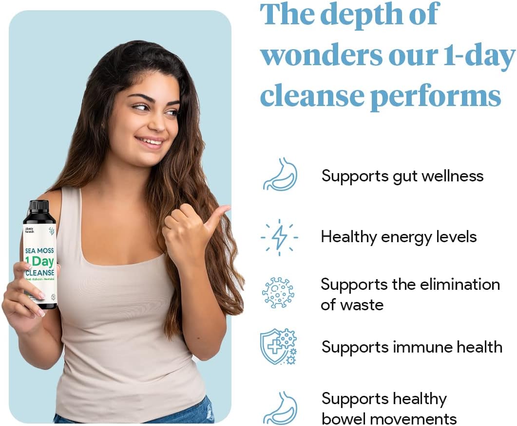 Suplementos Desintoxicación cuerpo completo Atlantic Naturals