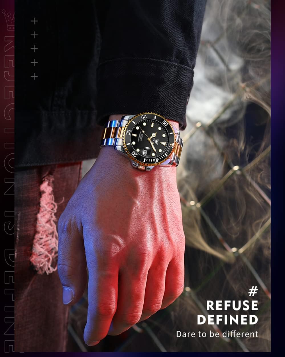 Relojes pde lujo analógicos de oro y plata Tourbillon