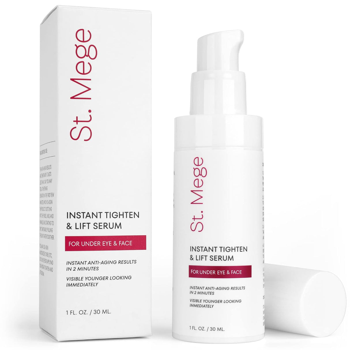 Crema de estiramiento facial instantáneo St. Mege