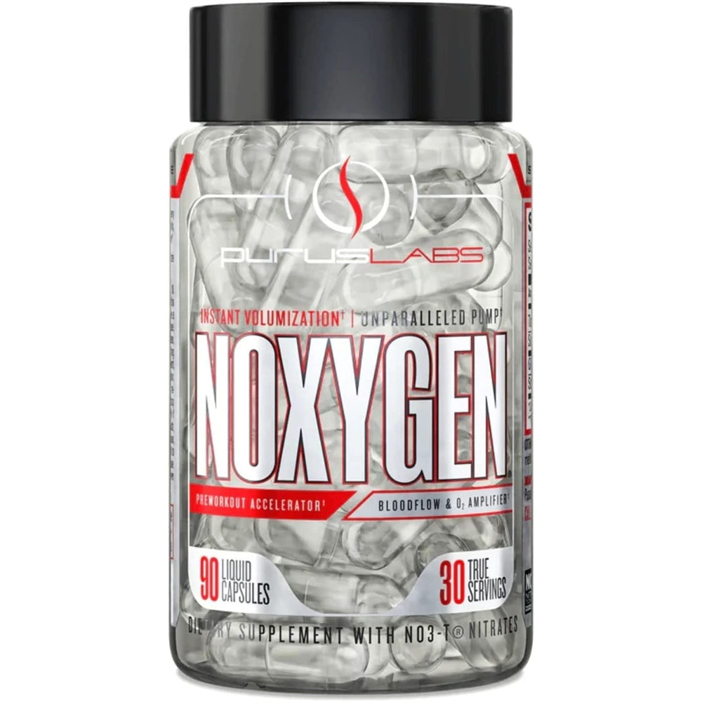 Suplementos Noxygen de Purus Labs óxido nítrico 90 cap