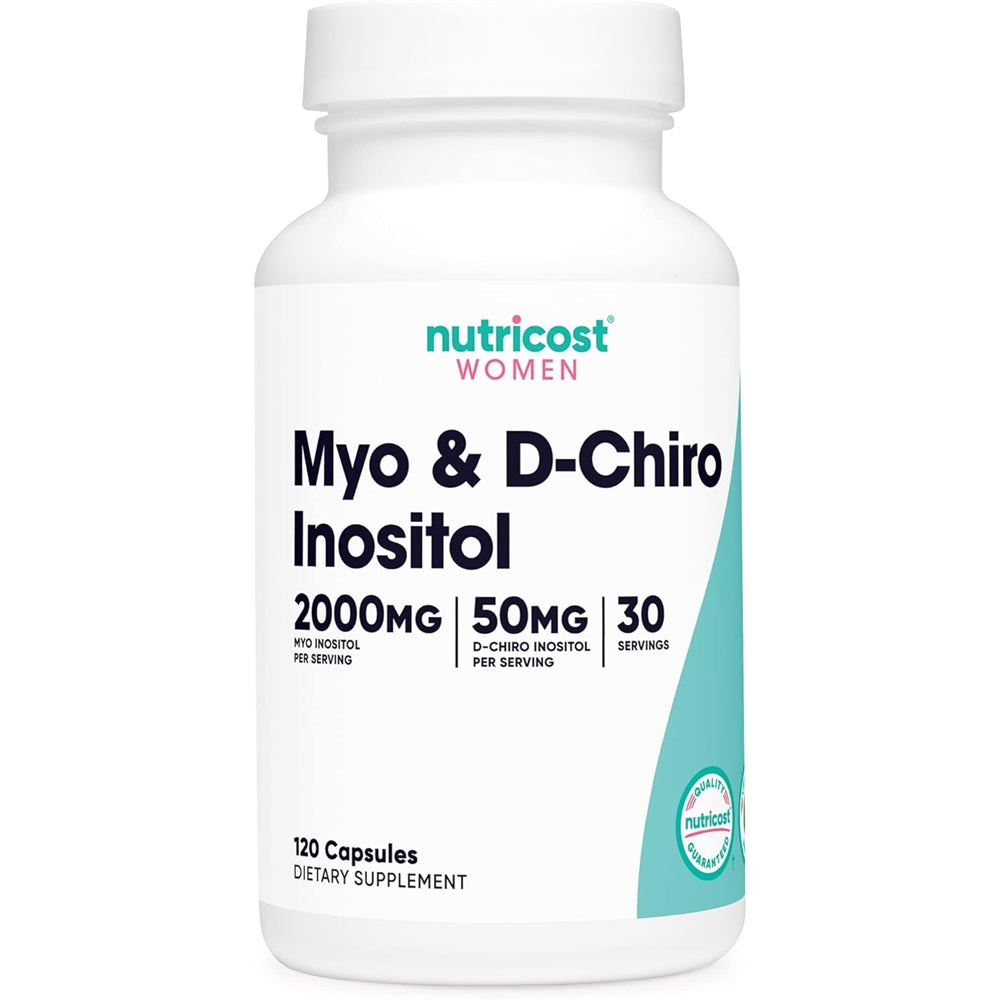 Suplemento Myo Inositol D-Chiro Inositol para mujeres 2000mg