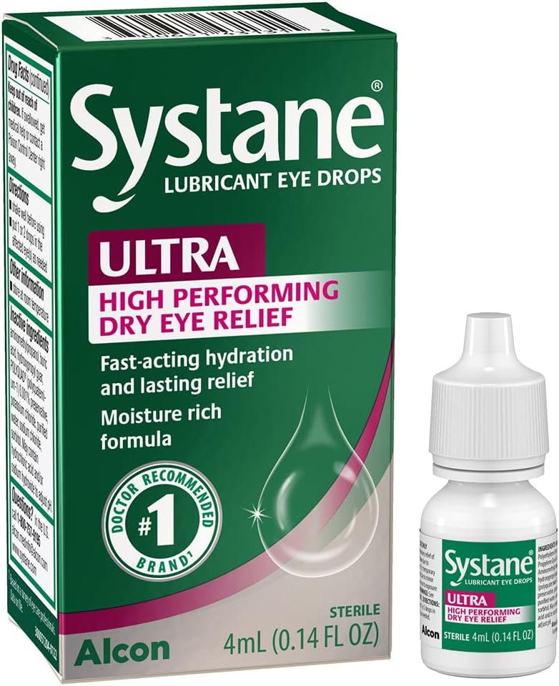Gotas lubricantes ultra para ojos, 0.14 fl oz
