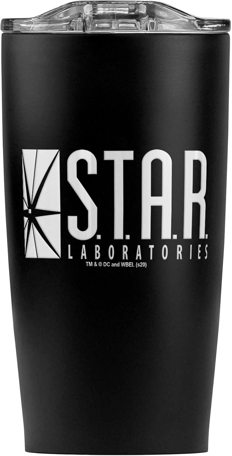 Taza Acero Inoxidable S.T.A.R. Labs 20 oz con Tapa Deslizante