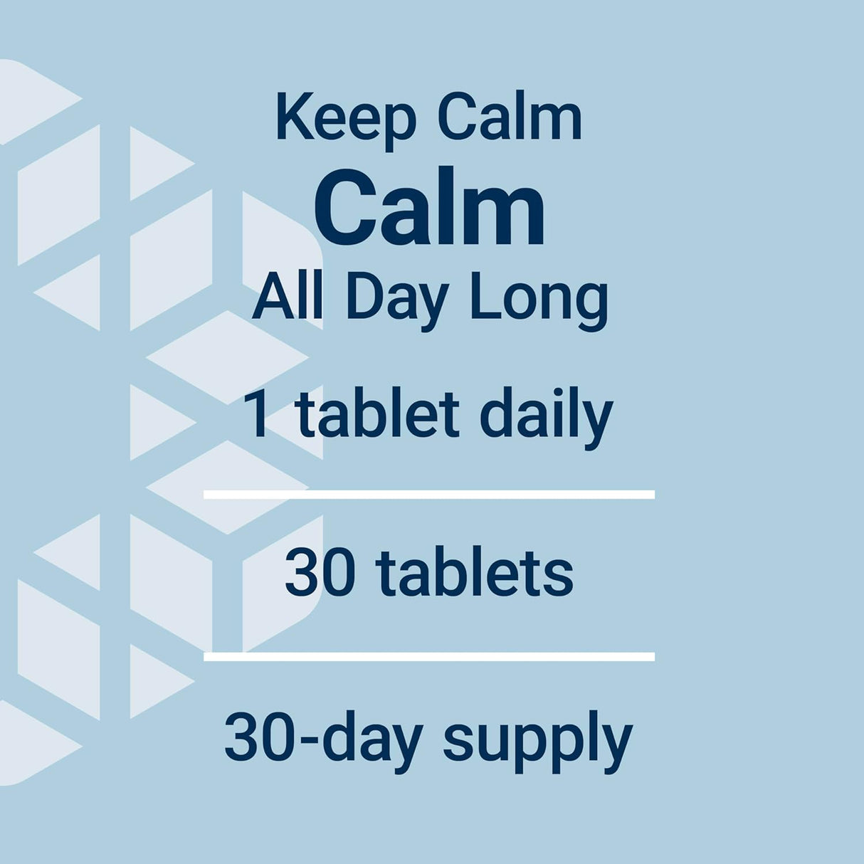 Suplemento de Alivio del estrés Life Extension