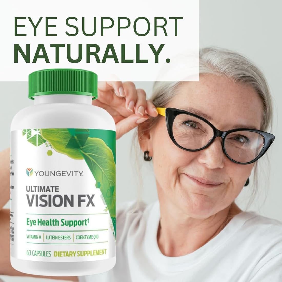 Suplementos Ultimate Vision FX - 60 cápsulas paquete de 1