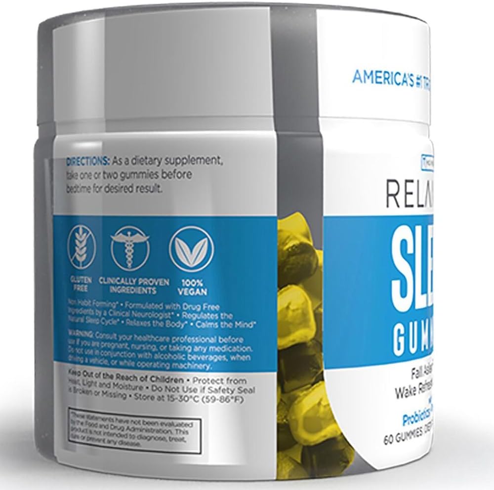 Relaxium Gomitas para dormir, ayuda para dormir, 2.5 mg